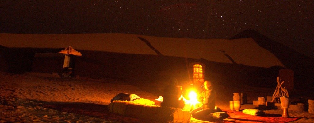 Amazing Morocco | Amazing Journeys Morocco Luxury Tours - chegaga stars light 9 Day Camel Trek in Erg Chigaga, stars over the Sahara